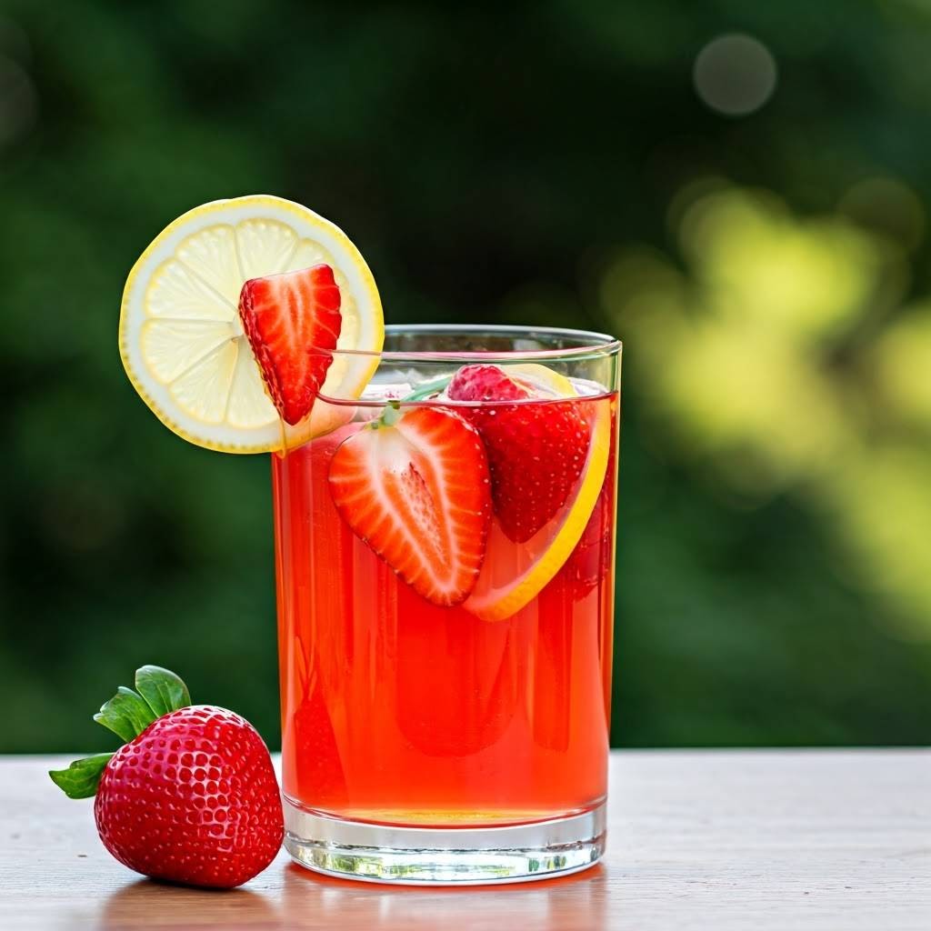 Çilekli Limonata