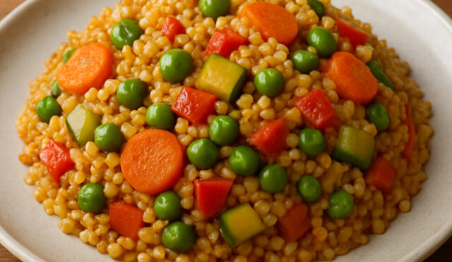 Sebzeli Bulgur Pilavı Tarifi