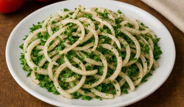 Lokanta Usulü Soğan Salatası Tarifi